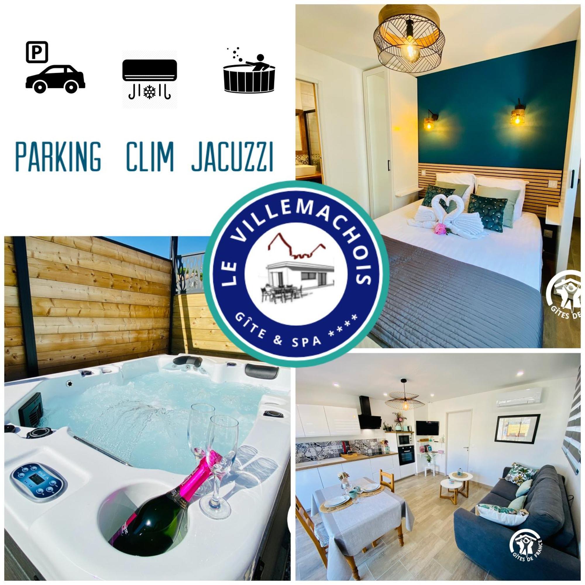 Gite & Spa Le Villemachois - 4 Etoiles - Jacuzzi Couvert - Calme Et Independant - Clim - Parking - 5 Min Carcassonne Villemoustaussou Buitenkant foto