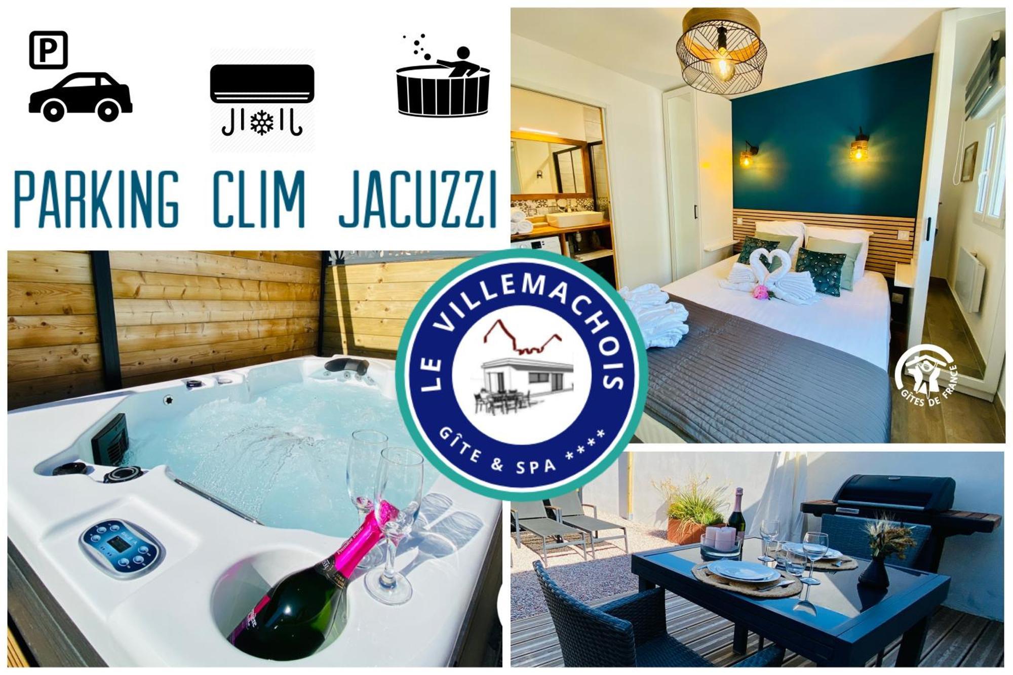 Gite & Spa Le Villemachois - 4 Etoiles - Jacuzzi Couvert - Calme Et Independant - Clim - Parking - 5 Min Carcassonne Villemoustaussou Buitenkant foto