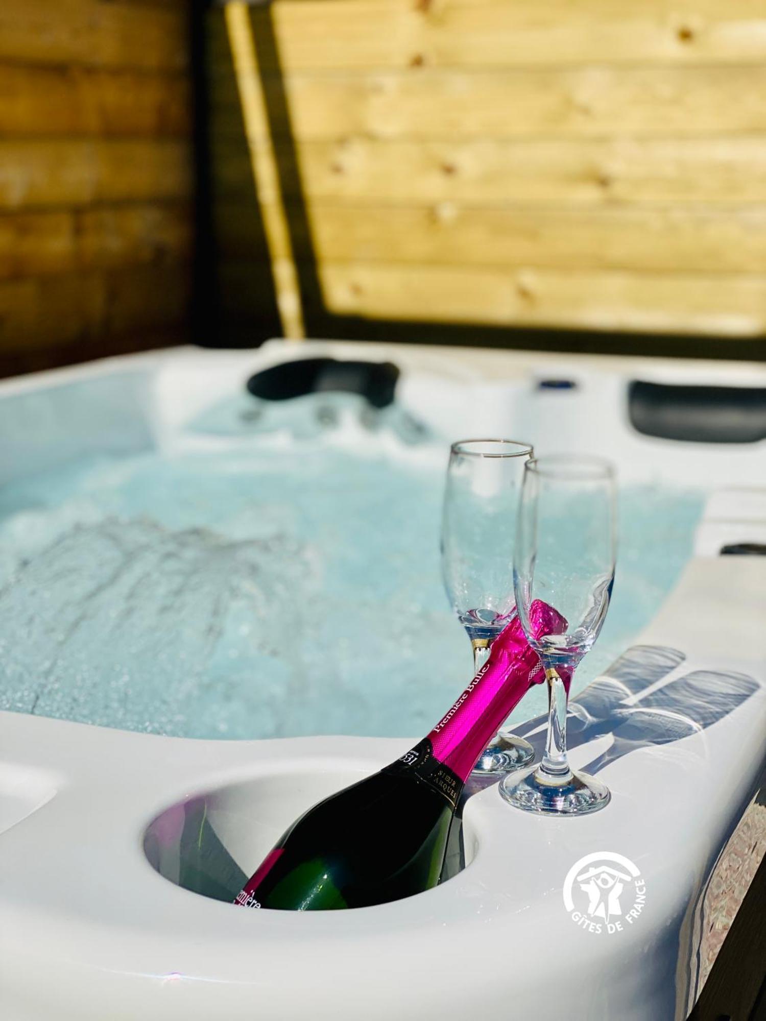 Gite & Spa Le Villemachois - 4 Etoiles - Jacuzzi Couvert - Calme Et Independant - Clim - Parking - 5 Min Carcassonne Villemoustaussou Buitenkant foto